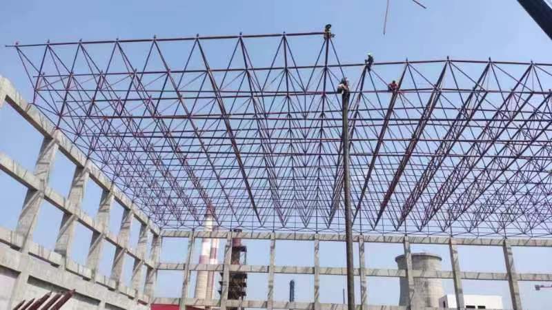 玻璃廠網架安裝